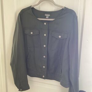 Falls Creek Olive Utility Jacket